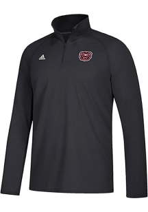 Adidas Missouri State Bears Mens Black Sideline Definition Long Sleeve 1/4 Zip Pullover