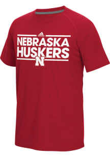 Adidas Nebraska Cornhuskers Red Dassler Short Sleeve T Shirt
