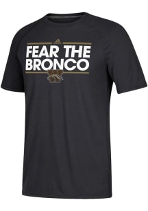 Adidas Western Michigan Broncos Black Dassler Short Sleeve T Shirt