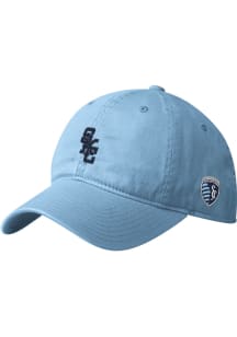 Adidas Sporting Kansas City Mini Logo Adjustable Hat - Light Blue