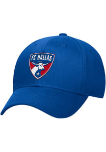 Adidas FC Dallas Mens Blue Structured Flex Hat