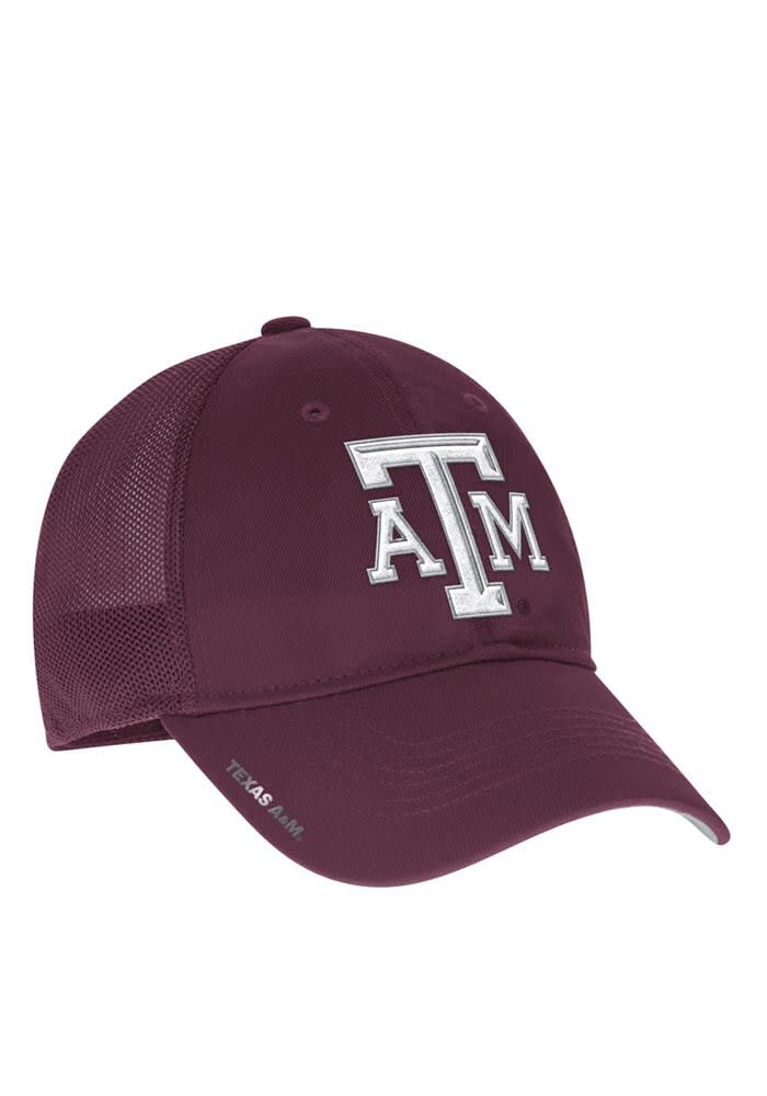 Texas A&M Aggies 2016 Coach Mesh Back Maroon Adidas Flex Hat