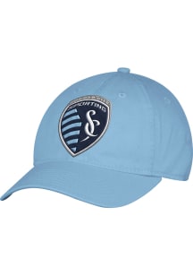 Adidas Sporting Kansas City Mens Light Blue Slope Flex Hat