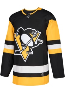 Adidas  Pittsburgh Penguins Mens Black Blank Authentic Hockey Jersey