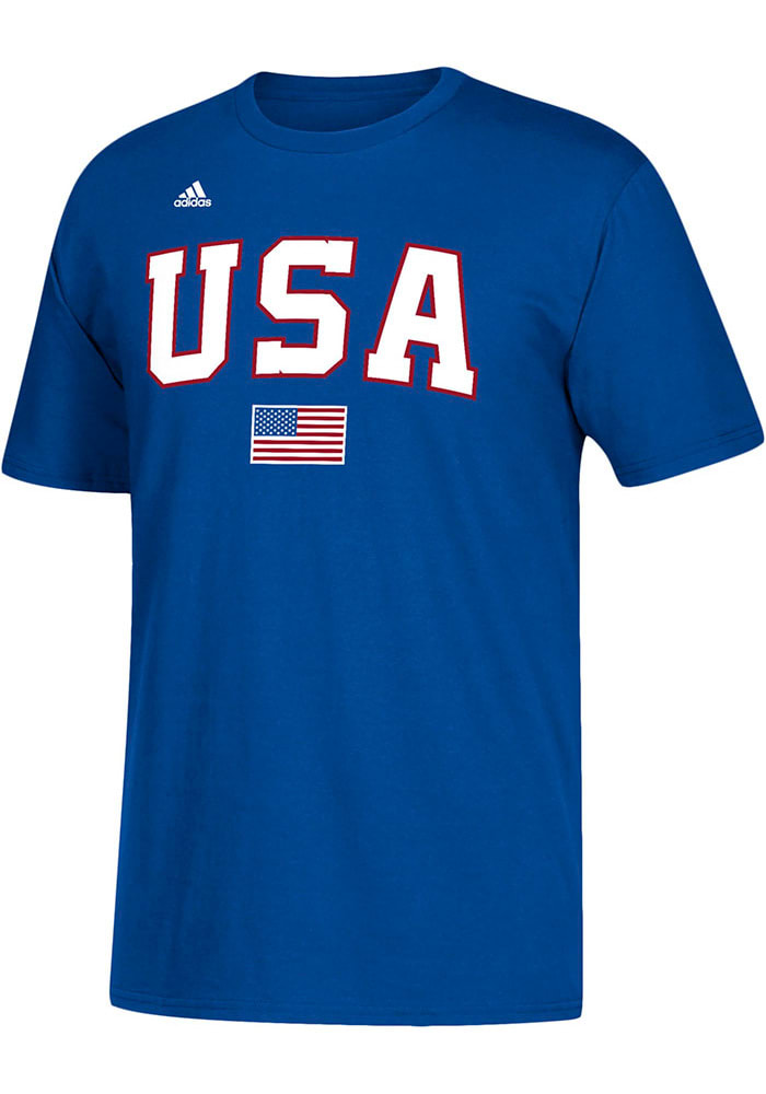 Adidas Kansas Jayhawks Blue World University Baseball Championships Short Sleeve T Shirt