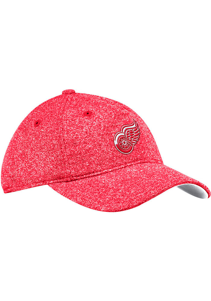 Adidas Detroit Red Wings Red Heathered Slouch Womens Adjustable Hat