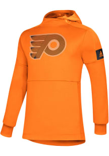 Adidas Philadelphia Flyers Mens Orange Game Mode Hood