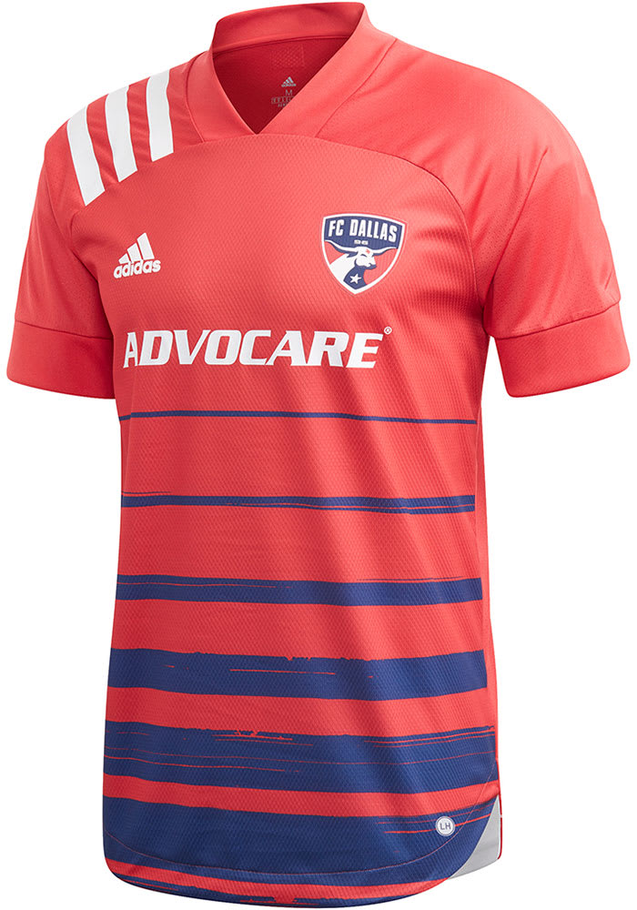 FC Dallas Mens Adidas Authentic Soccer 2020 Primary Jersey - Blue