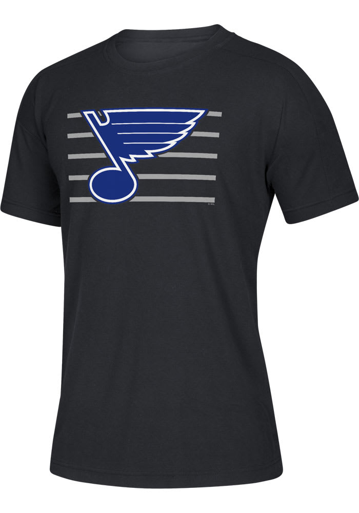 Adidas St Louis Blues Black All Star Game 2020 Short Sleeve T Shirt