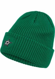Adidas Dallas Stars Green W Cuffed Beanie Womens Knit Hat