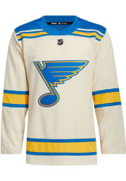 Adidas St Louis Blues Mens White WC Authentic Hockey Jersey