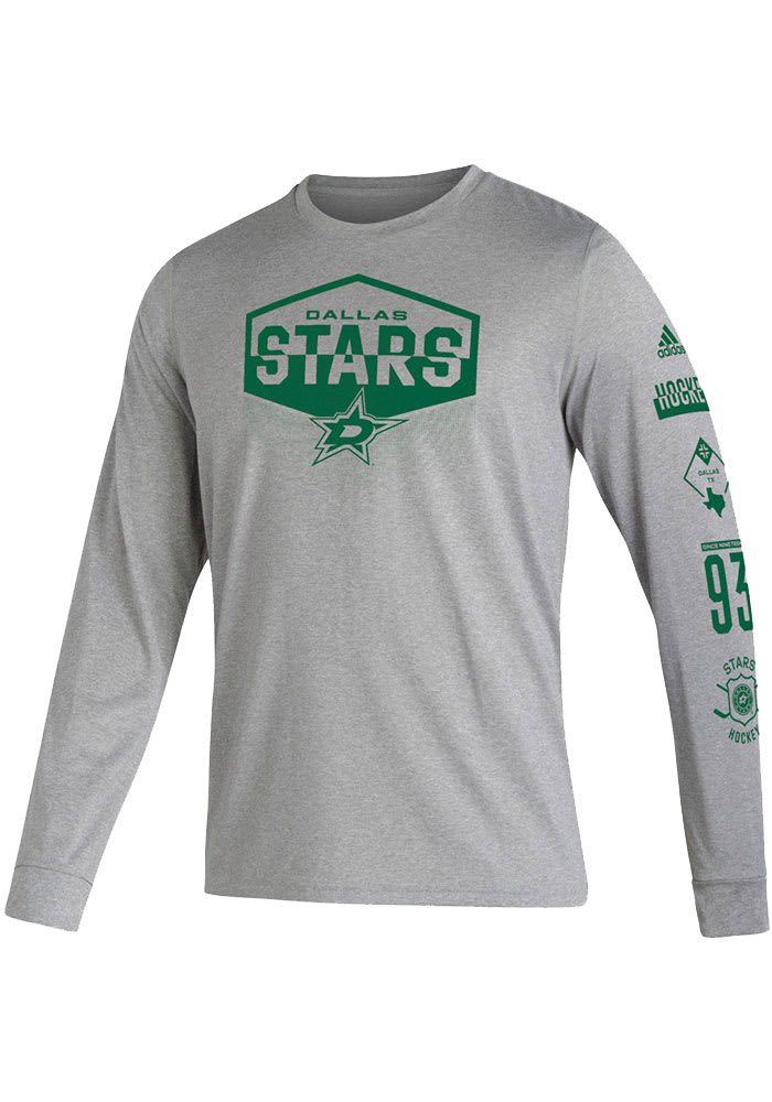 Dallas Stars Green Cotton Prime Long Sleeve T Shirt