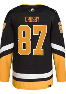 Adidas Sidney Crosby Pittsburgh Penguins Mens Black Authentic Third Hockey Jersey