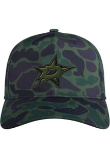 Adidas Dallas Stars Salute to Service Slouch Adjustable Hat - Green