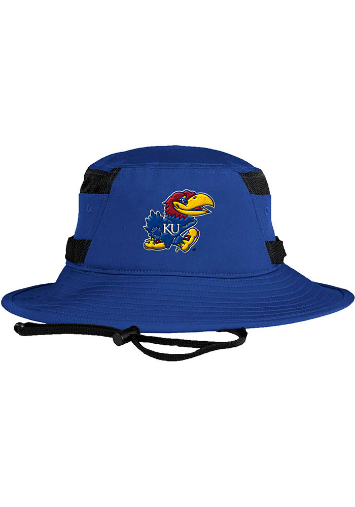 Adidas Kansas Jayhawks Blue Victory Performance Bucket Hat
