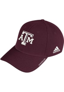 Adidas Texas A&amp;M Aggies Mens Maroon Coach Structured Flex Hat