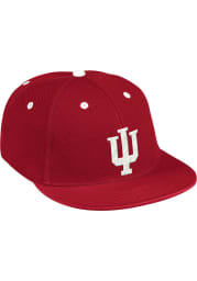Adidas Indiana Hoosiers Mens Crimson Mesh On-Field Baseball Fitted Hat
