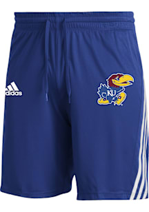 Adidas Kansas Jayhawks Youth Blue Team Shorts