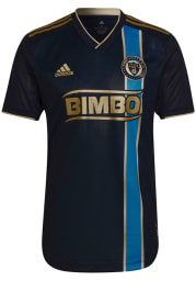 Philadelphia Union Mens Adidas Authentic Soccer Home Authentic Jersey - Navy Blue
