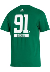 Tyler Seguin Dallas Stars Kelly Green Name And Number Short Sleeve Player T Shirt