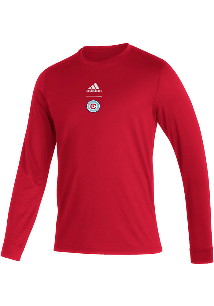 Adidas Chicago Fire Red Creator Long Sleeve T-Shirt