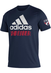 Adidas FC Dallas Navy Blue Creator Short Sleeve T Shirt