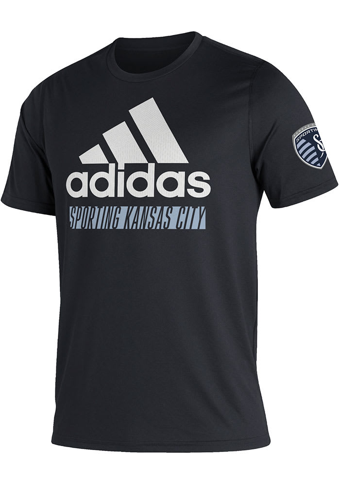 Adidas Sporting Kansas City Black Creator Short Sleeve T Shirt