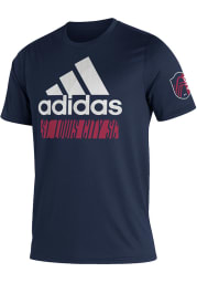 Adidas St Louis City SC Navy Blue Creator Short Sleeve T Shirt