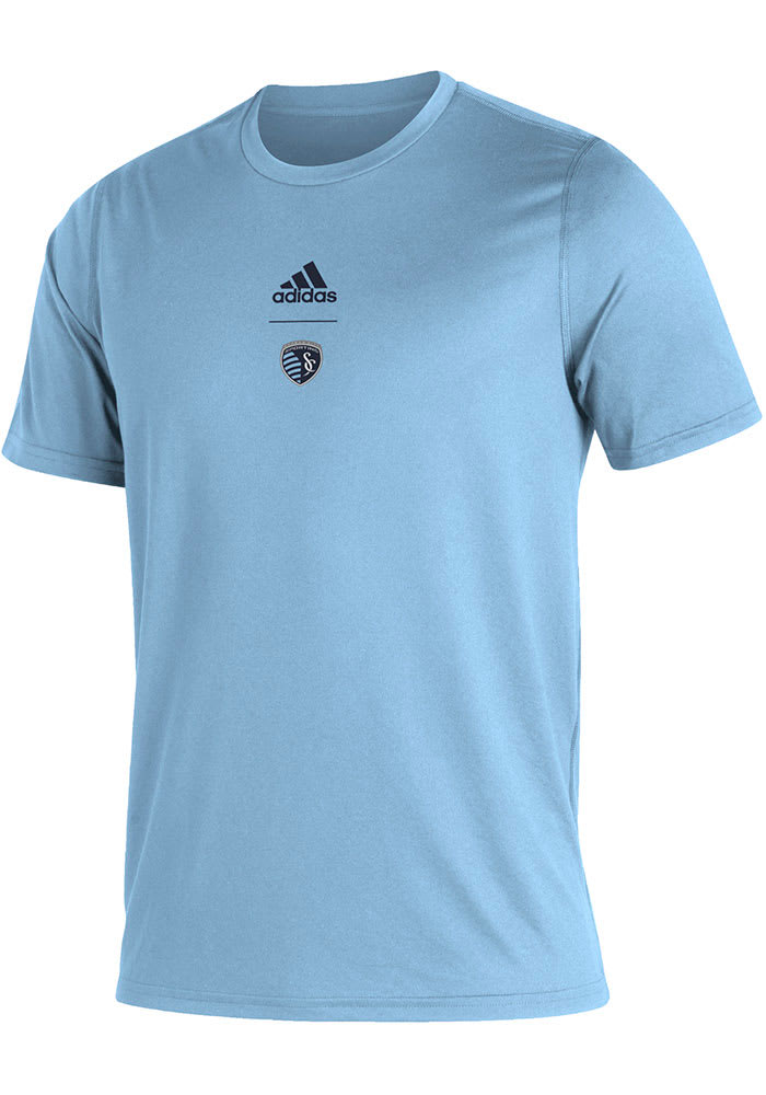 Adidas Sporting Kansas City Light Blue Creator Short Sleeve T Shirt