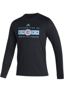 Adidas Chicago Fire Black From 97 Til Forever Long Sleeve T-Shirt