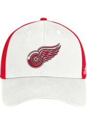 Adidas Detroit Red Wings 2T Structured Adjustable Hat - White