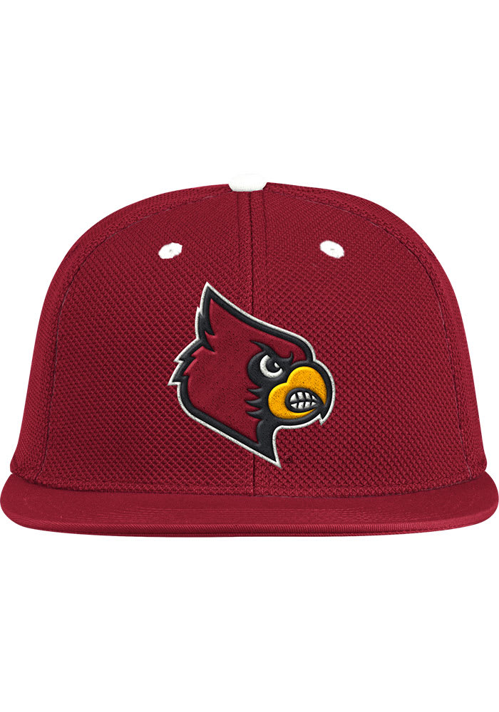 Louisville Cardinals adidas On-Field Baseball Fitted Hat - White/Black in  2023