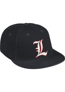 Adidas Louisville Cardinals Mens Black Baseball On-Field Fitted Hat