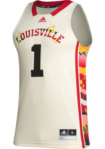 Adidas Louisville Cardinals White Honoring Black Excellence Jersey