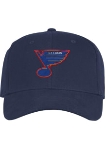 Adidas St Louis Blues Mens Blue Slouch Stretch Flex Hat