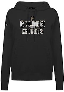 Levelwear Vegas Golden Knights Womens Black Adorn Journey Hooded Sweatshirt