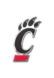 Sports Licensing Solutions Cincinnati Bearcats Aluminum Color Car Emblem - Black