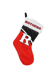 Red Rutgers Scarlet Knights Swoop Logo Stocking