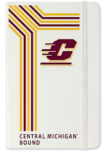 Central Michigan Chippewas School Bound team logo Notebook and Folder - White