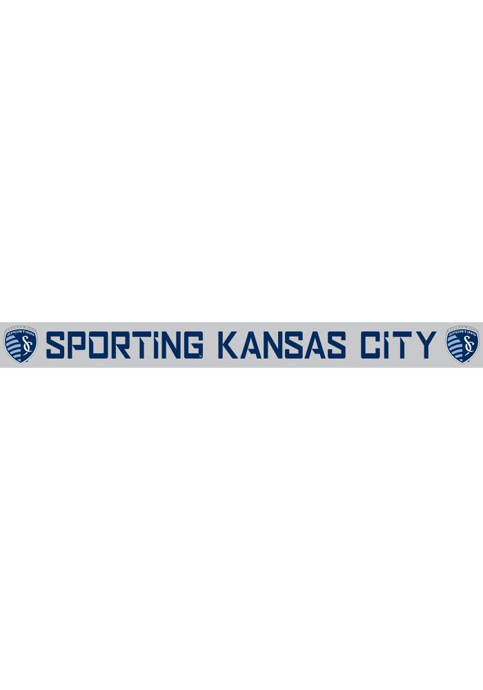 Sporting Kansas City 2x18 Auto Strip - Light Blue