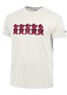 Cincinnati Bearcats White Champion Vintage Bears Short Sleeve Fashion T Shirt