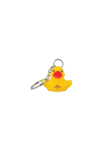 Iowa State Cyclones Rubber Duck Keychain - Cardinal