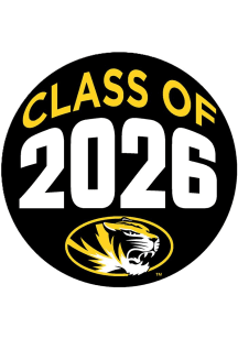 Missouri Tigers 3&quot; Class of 2026 Button - Black