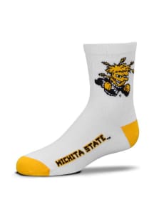 Wichita State Shockers Logo Name Youth Quarter Socks