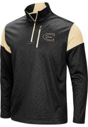 Colosseum Emporia State Hornets Mens Black Luge Long Sleeve 1/4 Zip Pullover