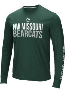 Colosseum Northwest Missouri State Bearcats Green Lutz Long Sleeve T Shirt