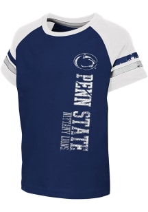 Colosseum Penn State Nittany Lions Toddler Navy Blue Edmonton Short Sleeve T-Shirt