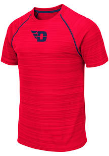 Colosseum Dayton Flyers Red Daru Short Sleeve T Shirt