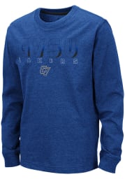 Colosseum Grand Valley State Lakers Youth Blue Zort Long Sleeve T-Shirt