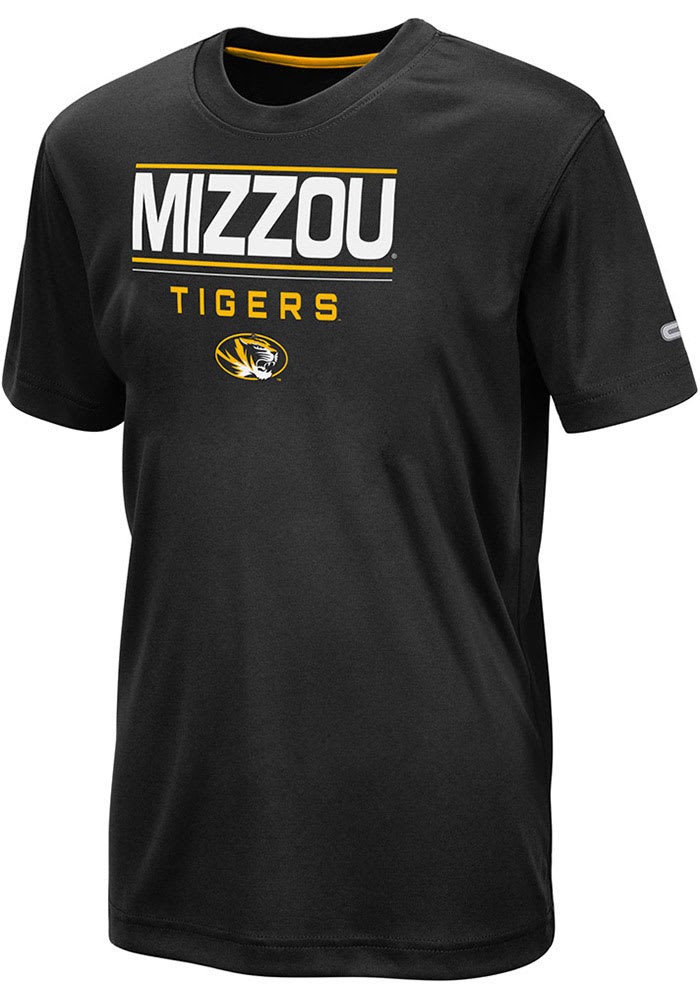 Colosseum Missouri Tigers Youth Black Skippy Short Sleeve T-Shirt
